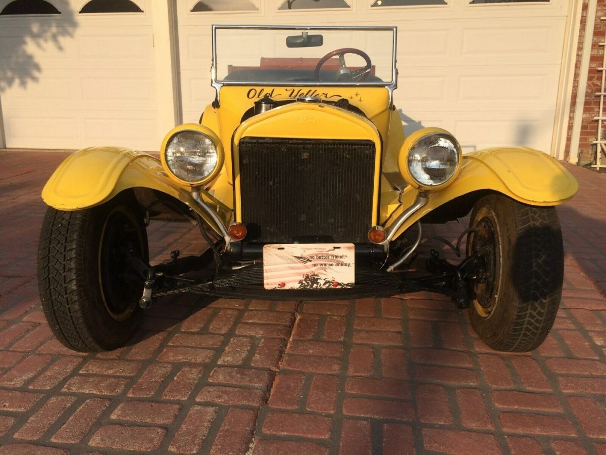 *no reserve* 1922 ford model t-bucket custom old school hotrod "old yeller"