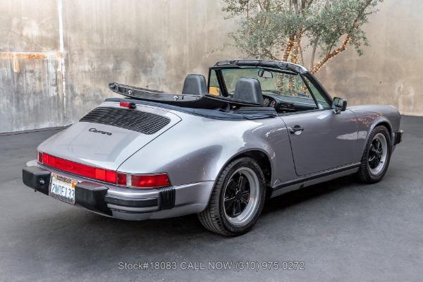 1988 porsche 911 cabriolet