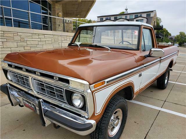 copper/white ford f150 4x4 available now!