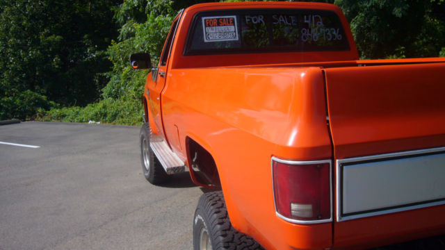 1978 / 1984 chevrolet pickup 4x4 lifted