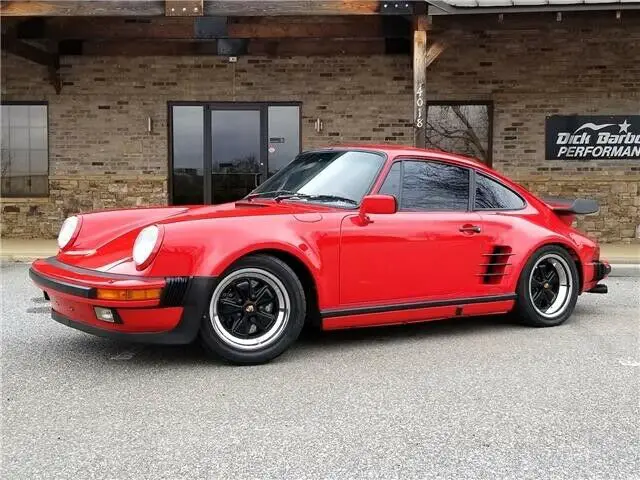 1987 porsche 911 turbo 53,270 miles guards red 930