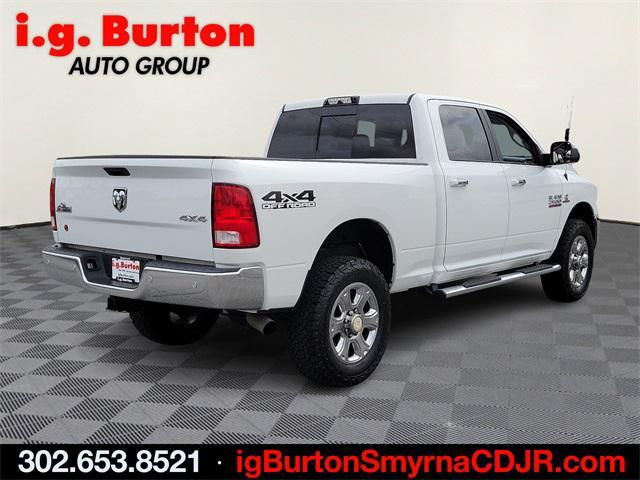 2018 ram 2500 big horn crew cab 4x4 6'4' box