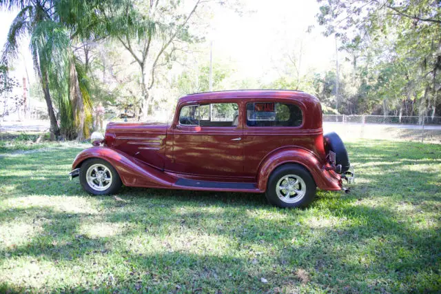1934 chevrolet sedan deluxe - custom interior