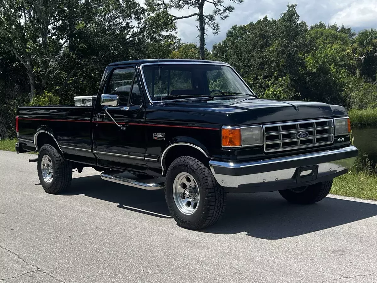 1988 ford f-150 pickup black