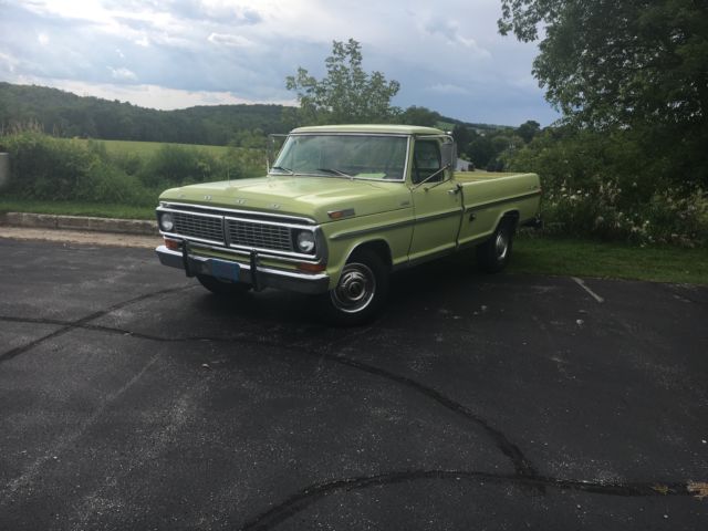 1970 ford f250 camper special cold factory air all original