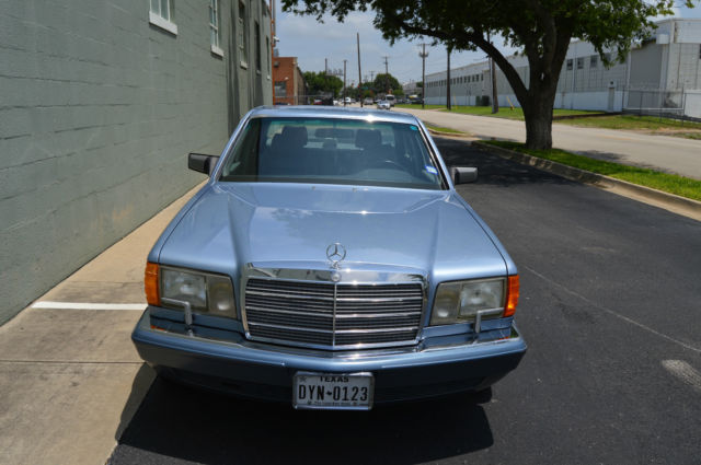 1991 mercedes benz 420sel one owner 55k mi exceptional maint records priced sell