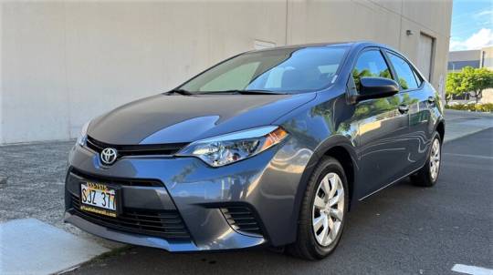 2015 toyota corolla le