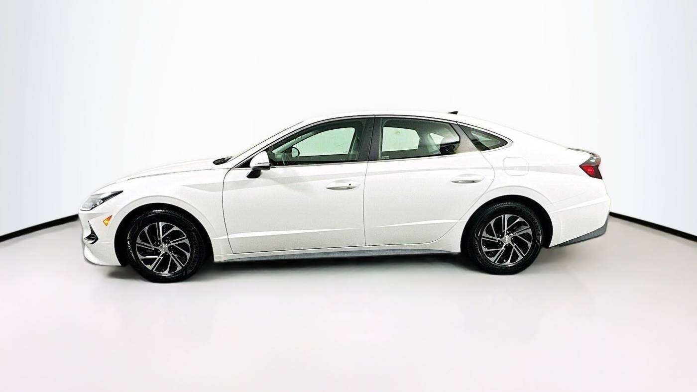 2021 hyundai sonata hybrid blue