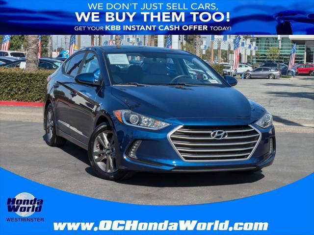 2018 hyundai elantra value edition