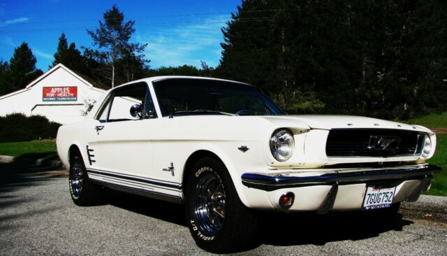 1966 ford mustang v8 automatic in california with pony interior