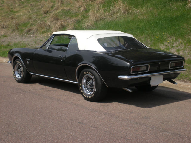 1967 chevrolet camaro base convertible 2-door 5.3l