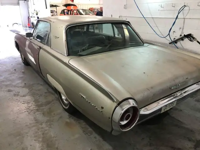 1963 ford thunderbird - barn find