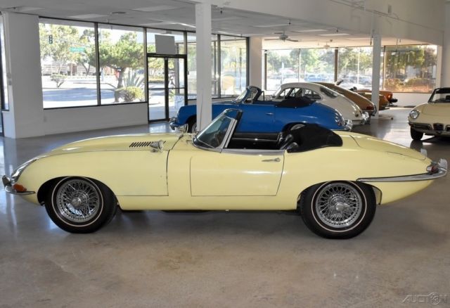 1967 e-type 4.2 tri-carb roadster solid garaged california car #match eng trans