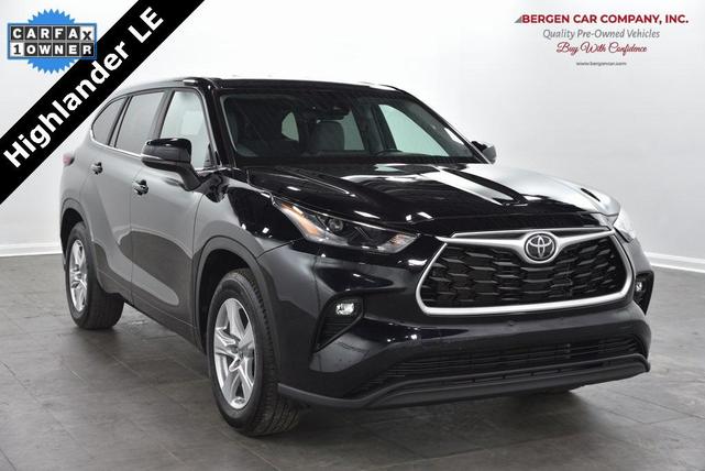2023 toyota highlander le