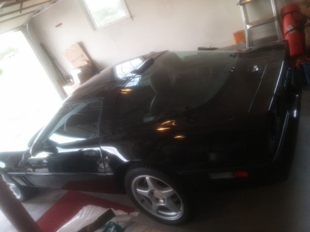 1989 corvette black auto