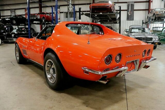 1969 chevrolet corvette stingray 427 49999 miles monaco orange coupe 427ci v8 4