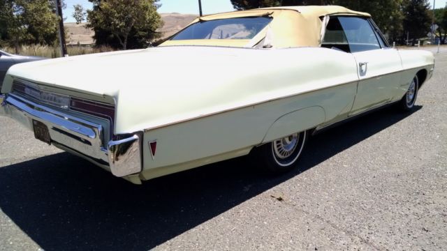 1968 pontiac bonneville convertible "barn find"