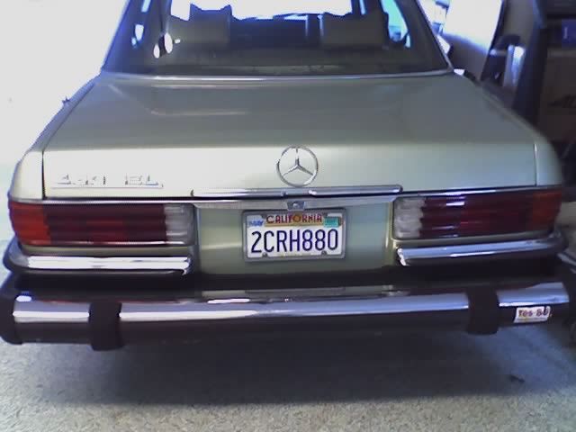 mercedes benz 1976 450 sel runs great!