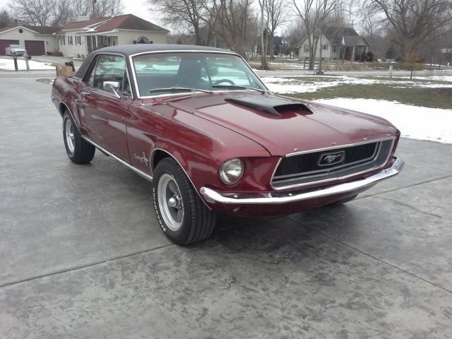 1968 mustang, built, full frame, solid fast, $18,000 invested, hot rod, classic