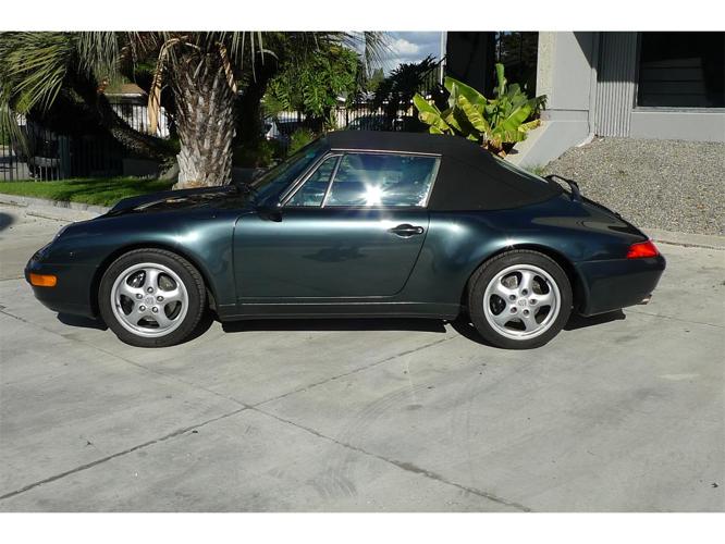 1993 porsche 911 carrera cabriolet in anaheim, california