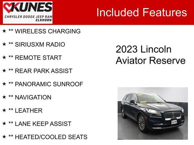 2023 lincoln aviator reserve awd