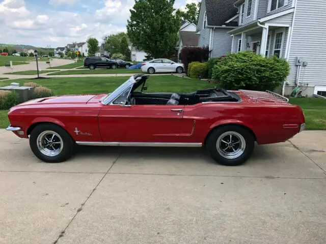 1968 ford mustang convertible j-code 302 w/47,000 documented miles!!!