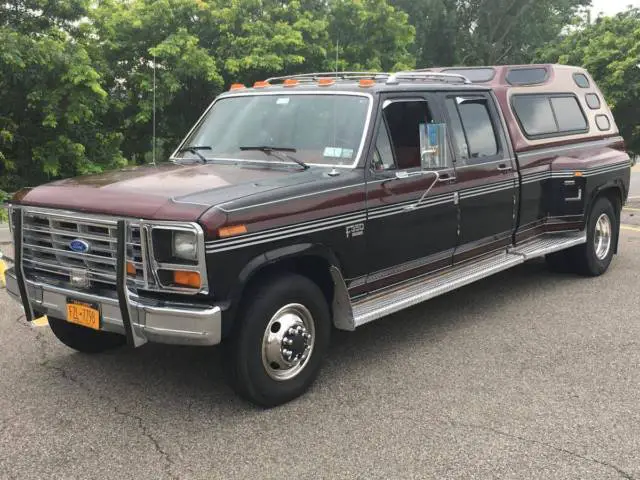 1986 ford f350 xl-crew cab dually