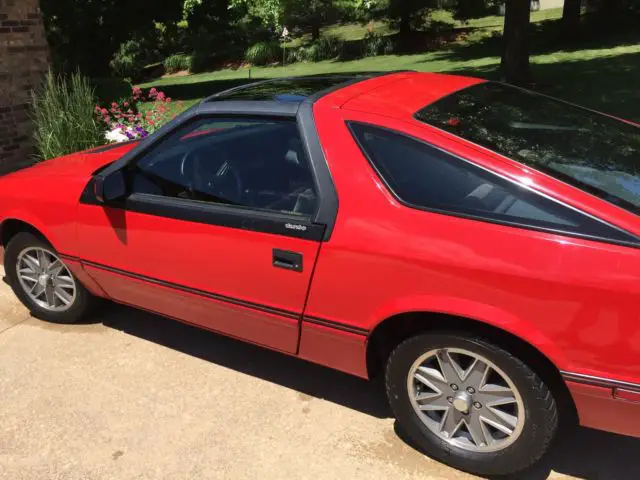 1986 chrysler laser xt 2d 5 speed manual transmission