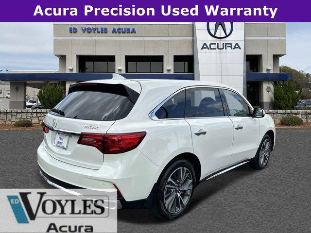 2019 acura mdx w/technology pkg