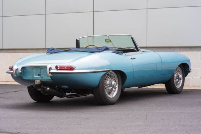 1961 jaguar e-type roadster (ots), restored, numbers matching, flat floor, 3.8l