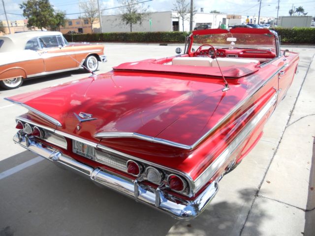 1960 chevy impala convertible 283ci automatic - fully restored