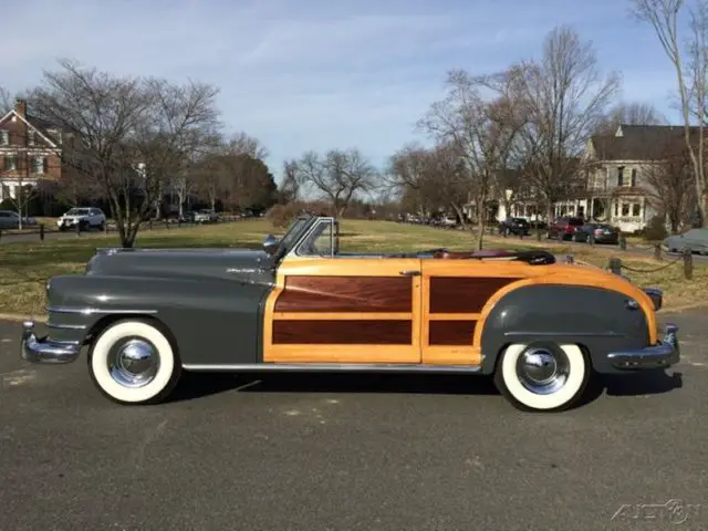 chrysler convertible, town & country, antique car, classic car, mopar