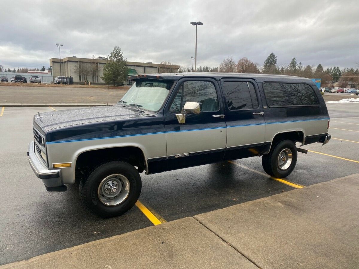 1989 chevy suburban silverado k1500 4x4 clean no rust 350 v8
