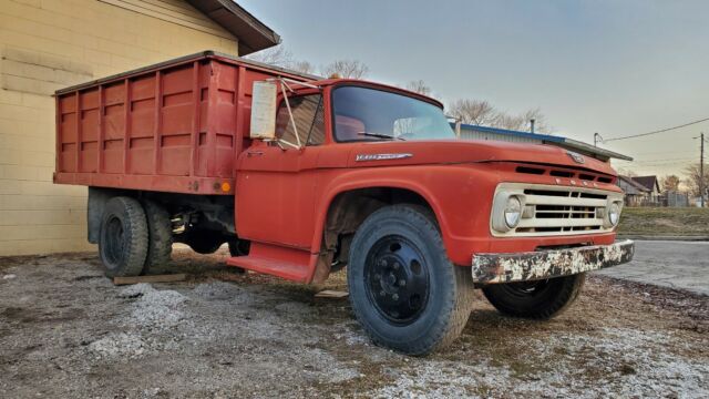 1960 ford f red rwd manual