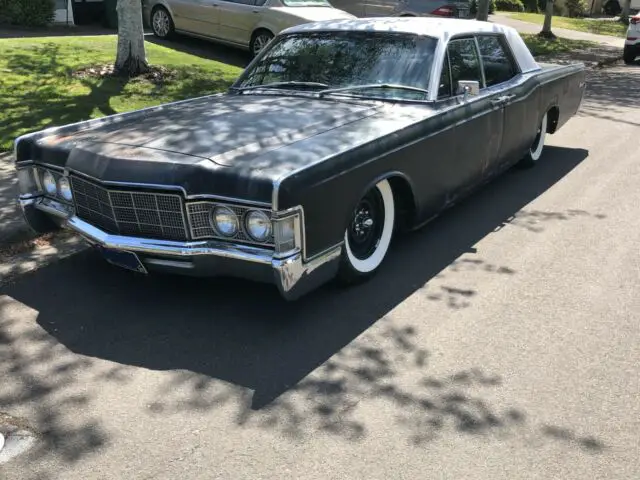 1969 lincoln continental with natural aged patina with rebuilt original 460
