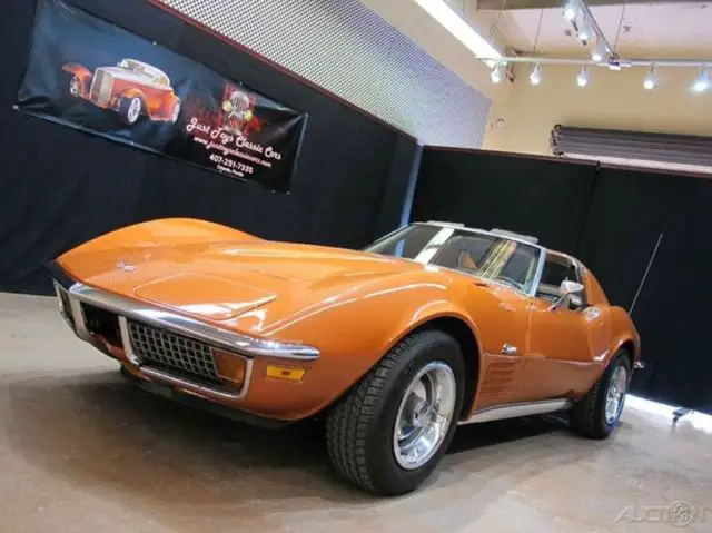 1972 chevrolet corvette stingray all original, low miles, #'s matching car