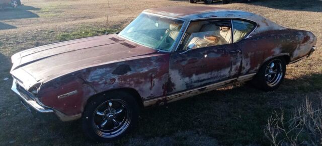 1969 chevrolet chevelle coupe green rwd automatic malibu