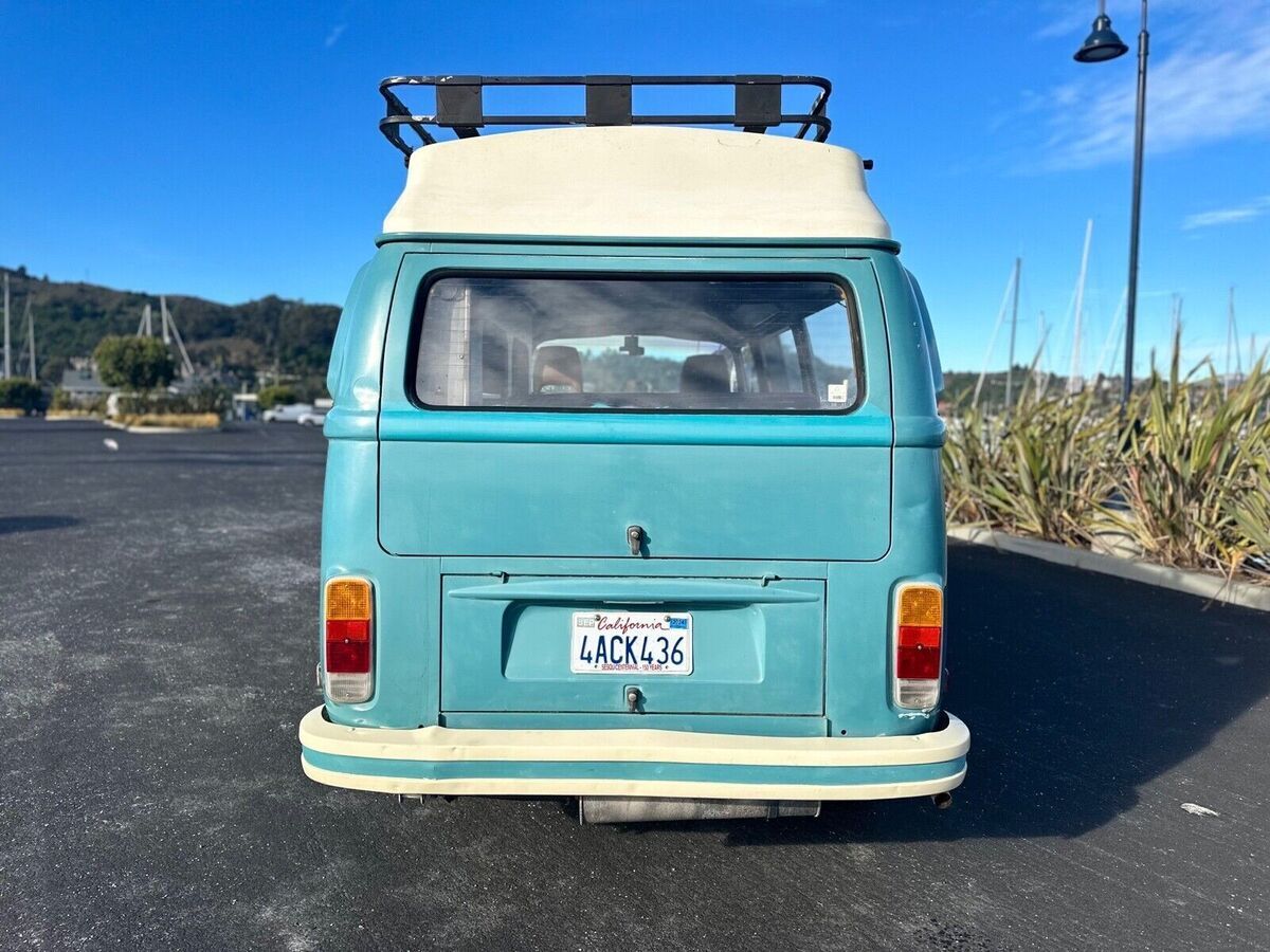 1977 volkswagen type 2 blue rwd manual