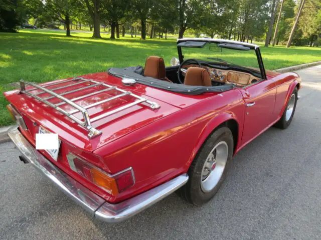 1973 triumph tr6. unrestored survivor. great shape with full engine rebuild