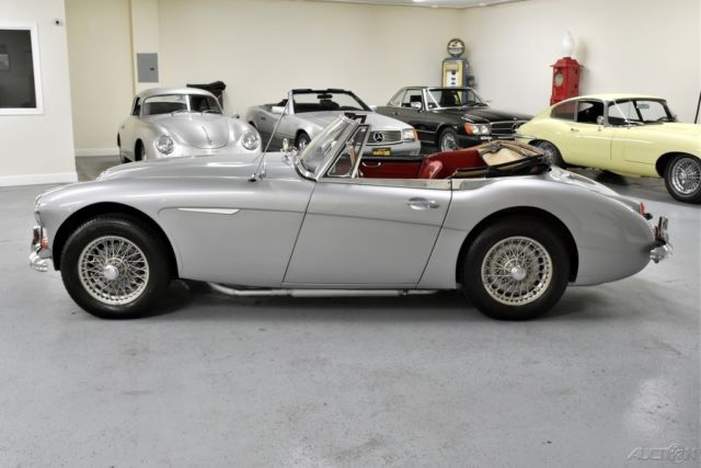 1967 austin healey bj8 garaged solid 1-owner since 1968 excellent body gaps