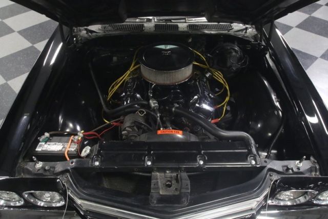 1972 chevrolet el camino ss 2114 miles black coupe 402 v8 automatic