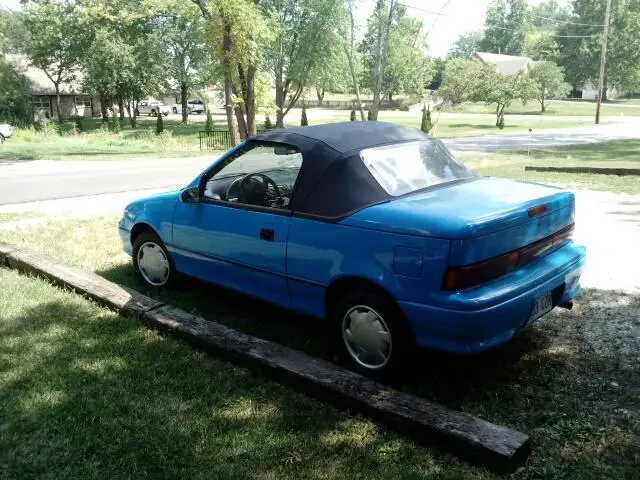 1993 geo metro lsi convertible 2-door 1.0l