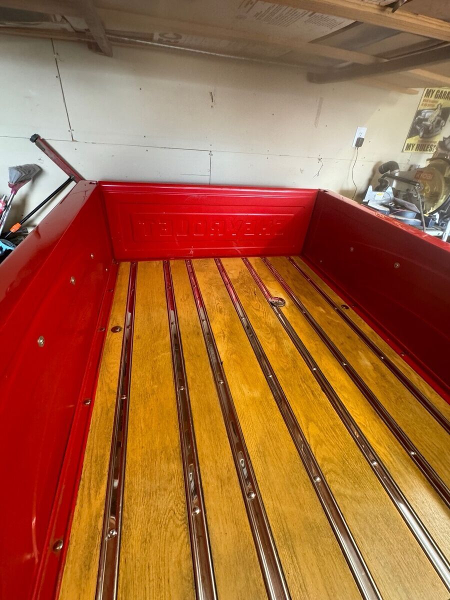 1954 chevrolet 3100 red rwd automatic 3100