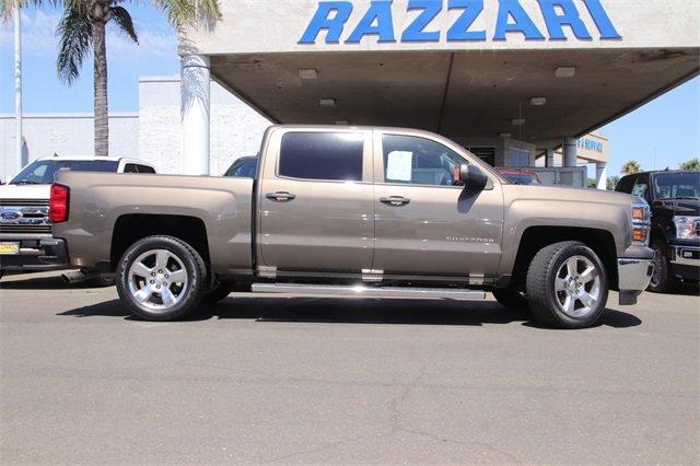 used 2014 chevrolet silverado 1500 2wd crew cab lt merced, ca 95340 for sale in merced, california