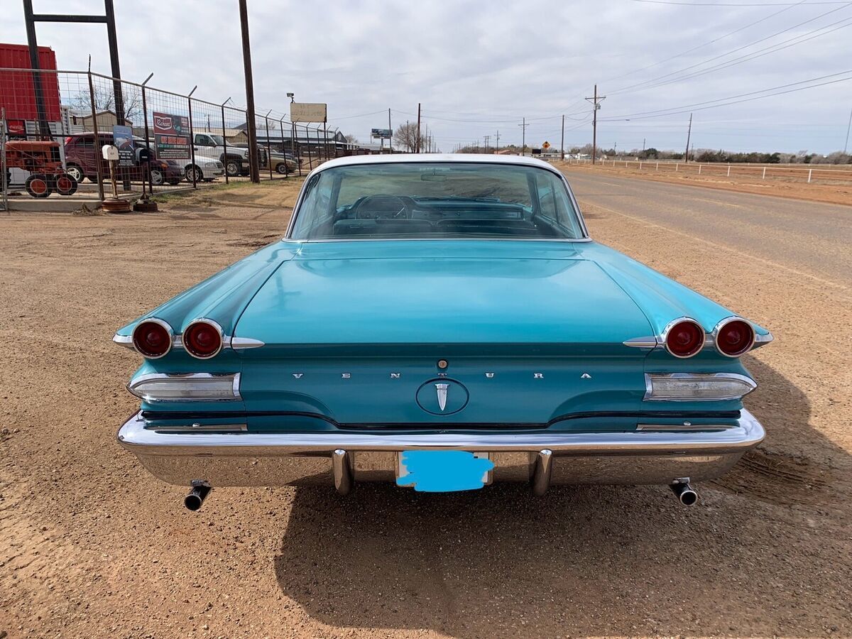 1960 pontiac ventura green rwd automatic