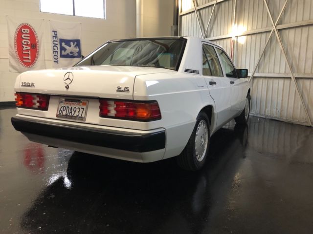 1988 mercedes-benz 190e 2.6 manual transmission super rare all original