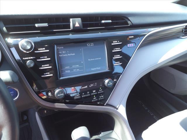 2018 toyota camry hybrid xle