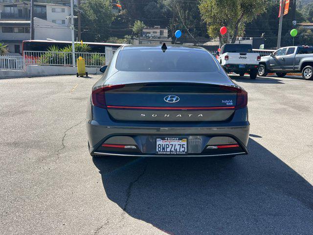 2021 hyundai sonata blue