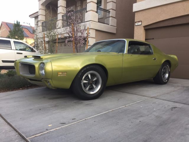 1971 pontiac firebird formula 400 4speed