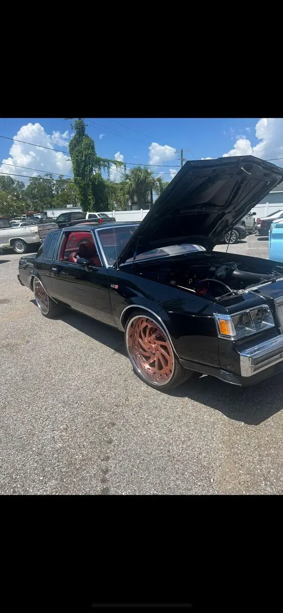 1983 buick regal coupe black rwd manual t-type